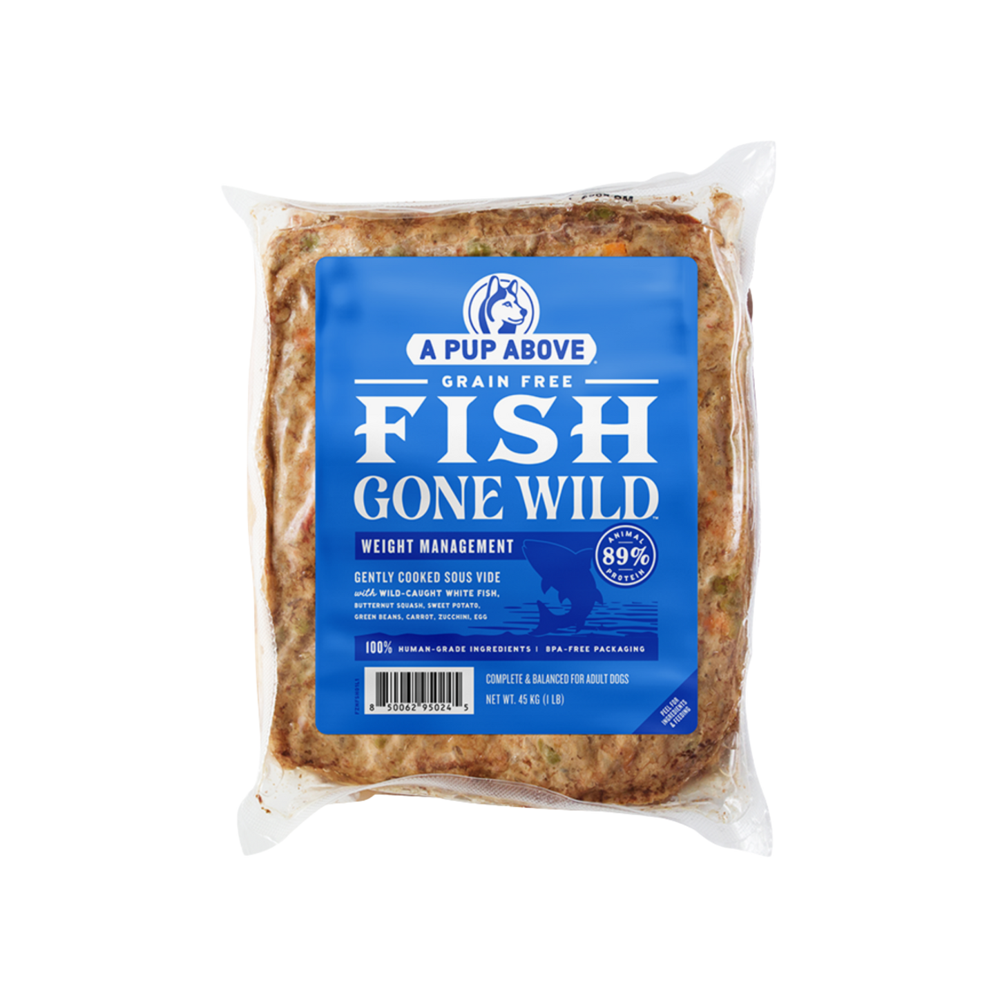 A Pup Above Fish Gone Wild Gently Cooked Dog Food