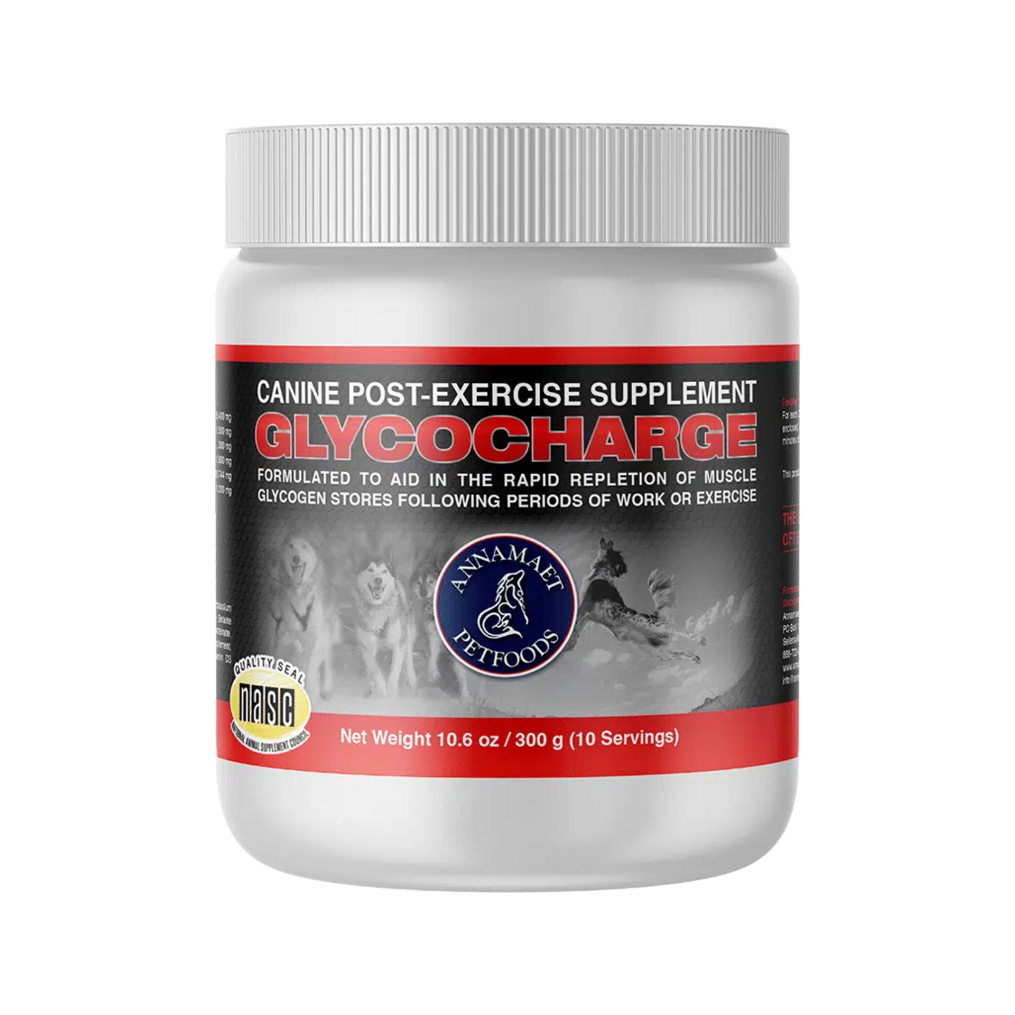 Annamaet Glycocharge Post Exercise Supplement for Dogs
