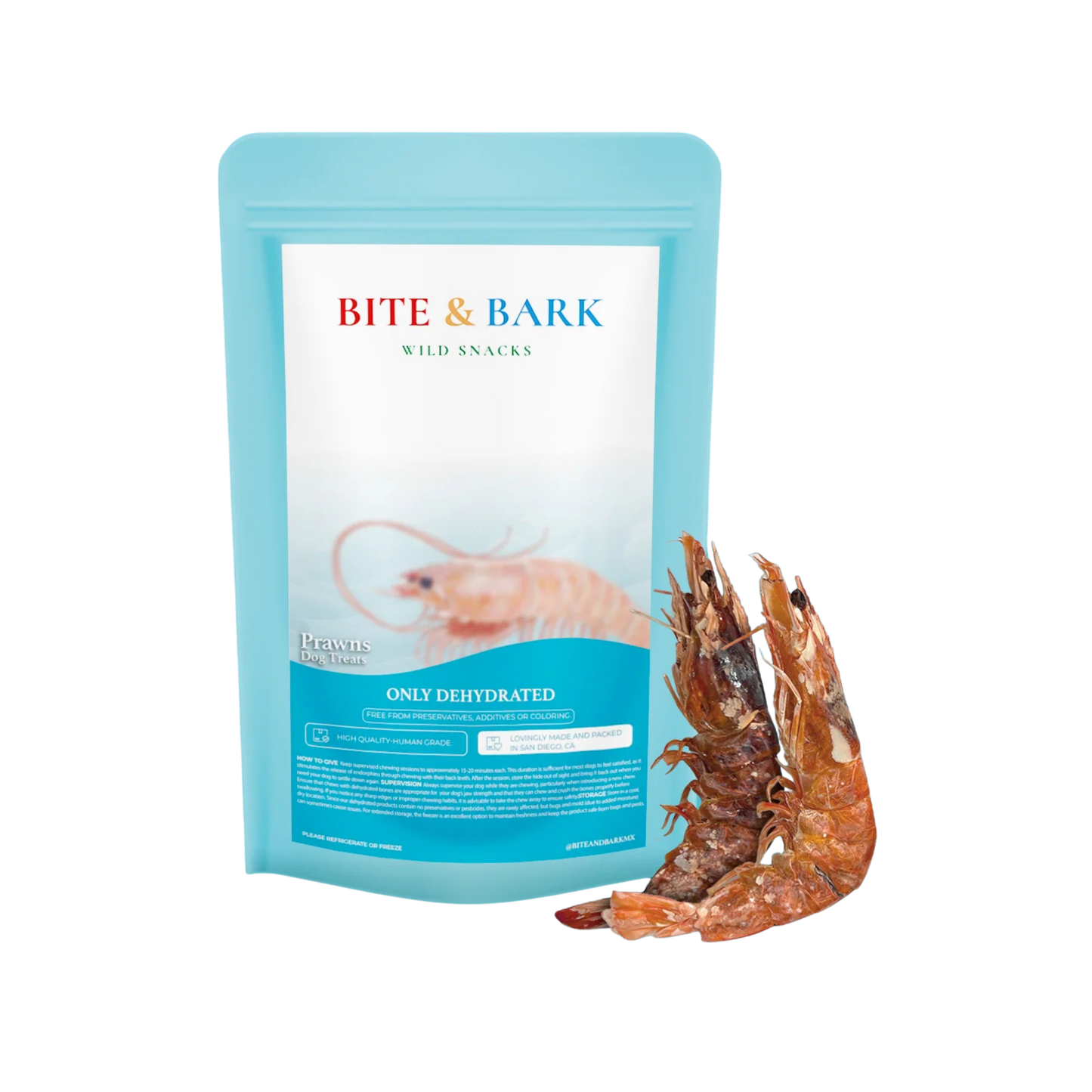 Bite & Bark Dehydrated Shrimp