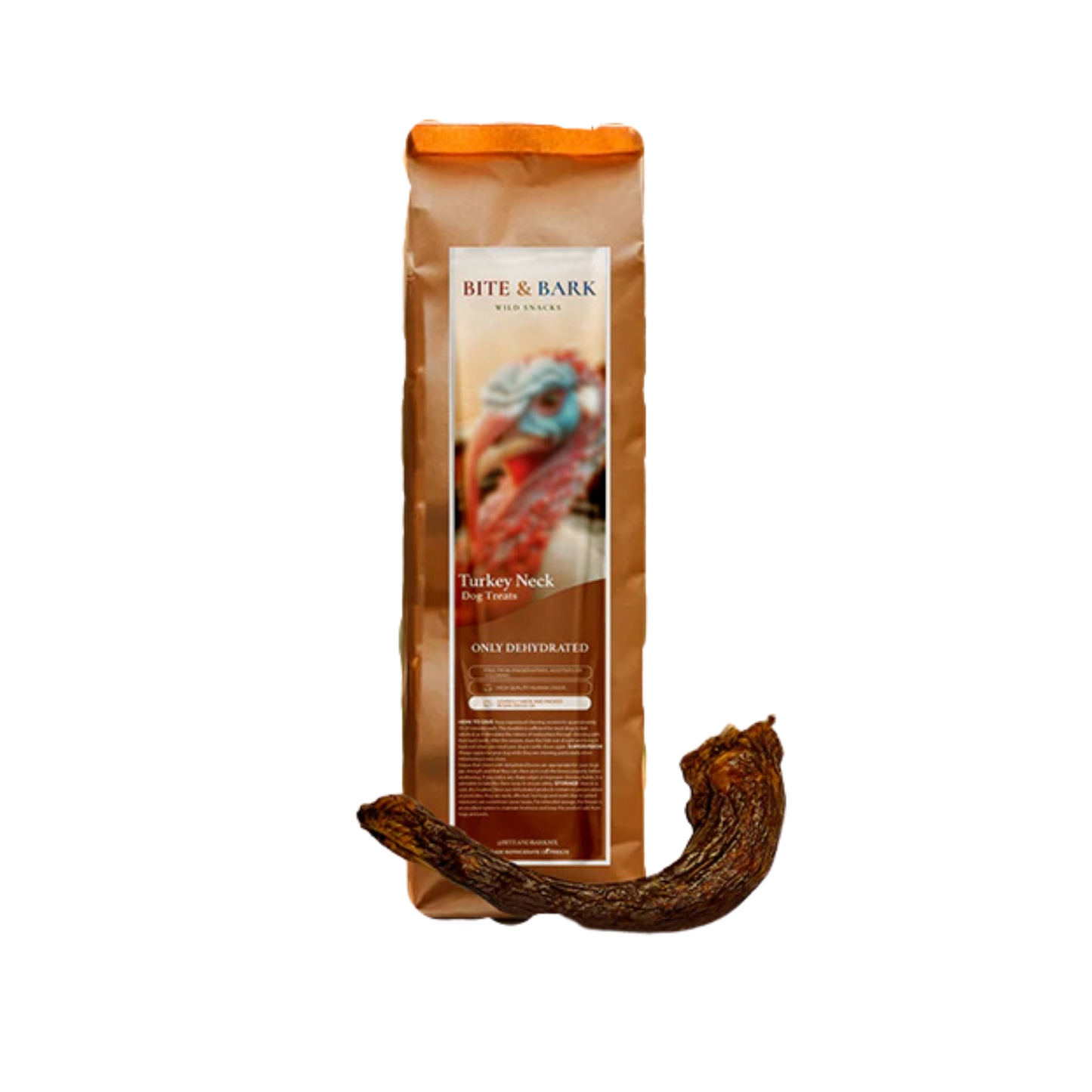 Bite & Bark Dehydrated Turkey Neck