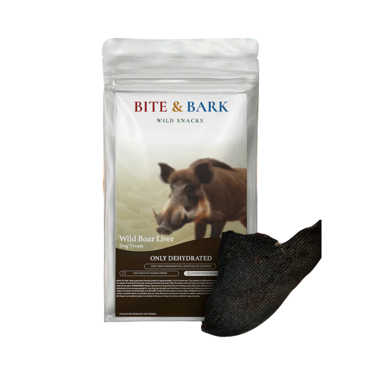 Bite & Bark Dehydrated Wild Boar Liver