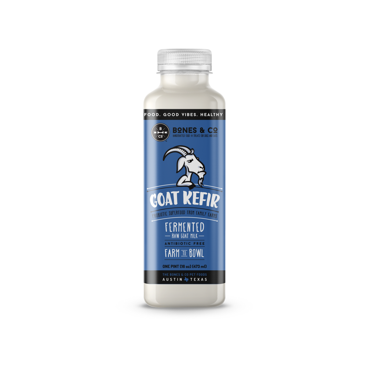Bones & Co. Goat Kefir - Pups & Cubs Premium Pet Food