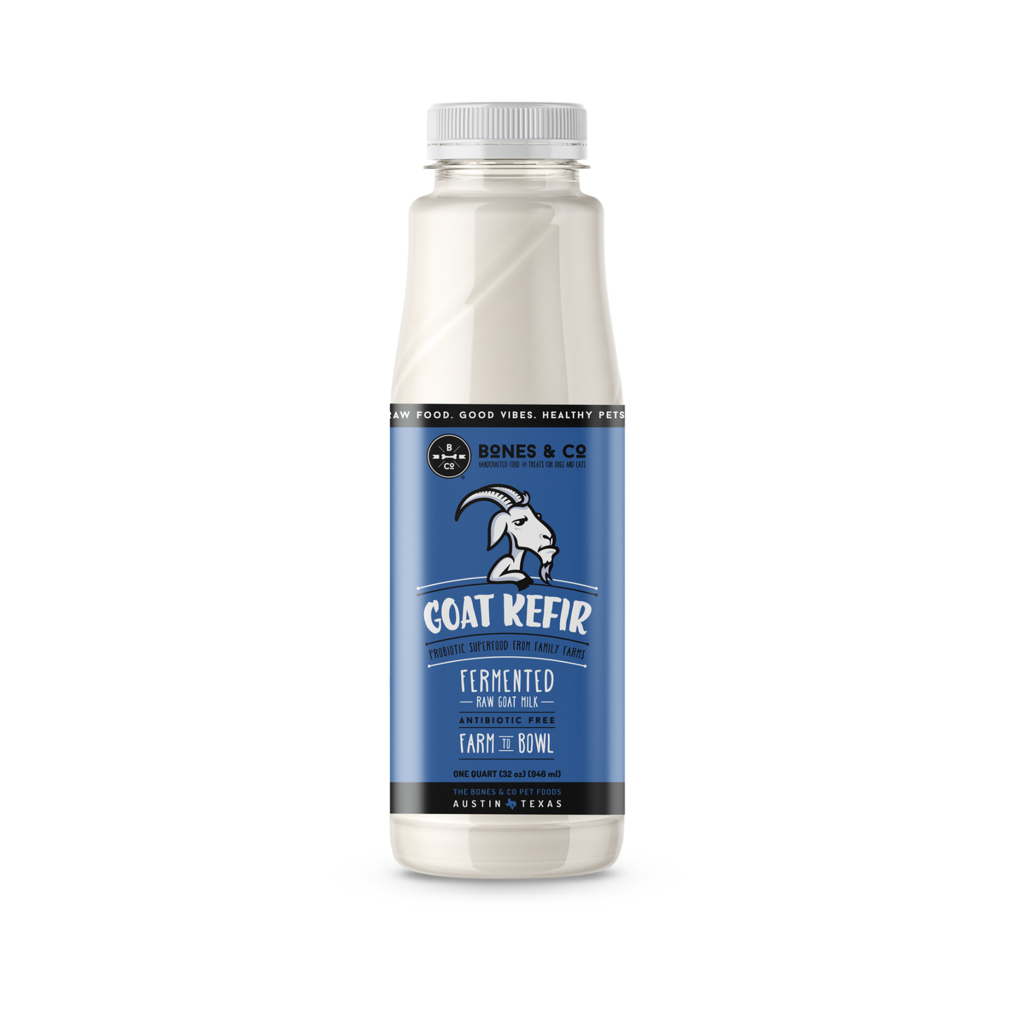 Bones & Co. Goat Kefir - Pups & Cubs Premium Pet Food
