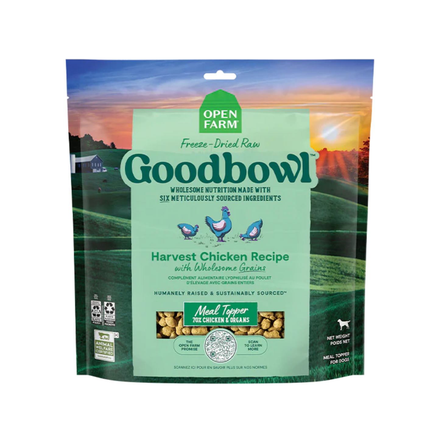 Open Farm Goodbowl Freeze Dried Raw Topper