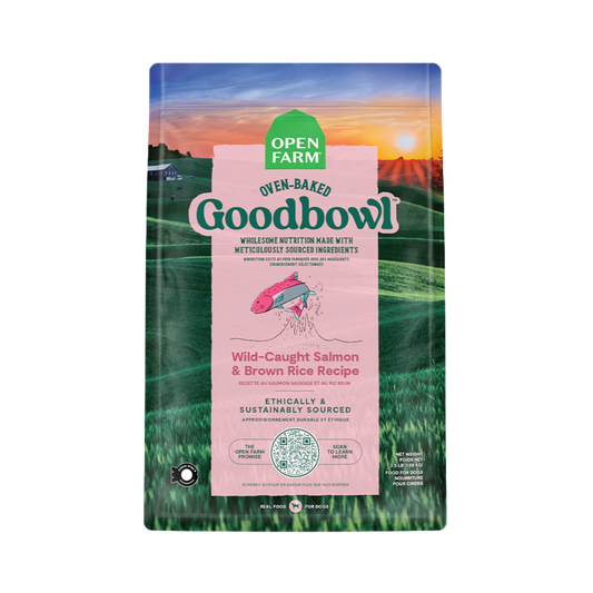 Open Farm Goodbowl Wild-Caught Salmon & Brown Rice Recipe for Dogs