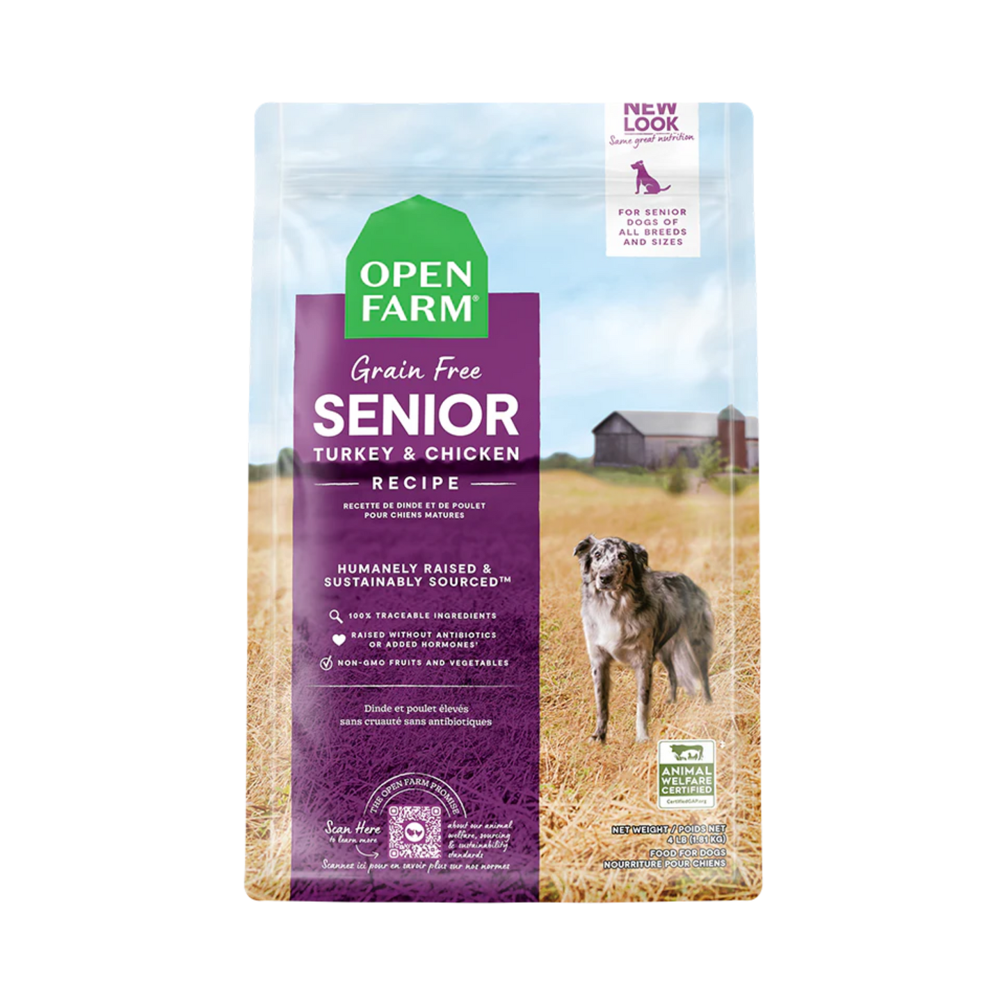Open Farm Senior Grain-Free Dry Dog Food