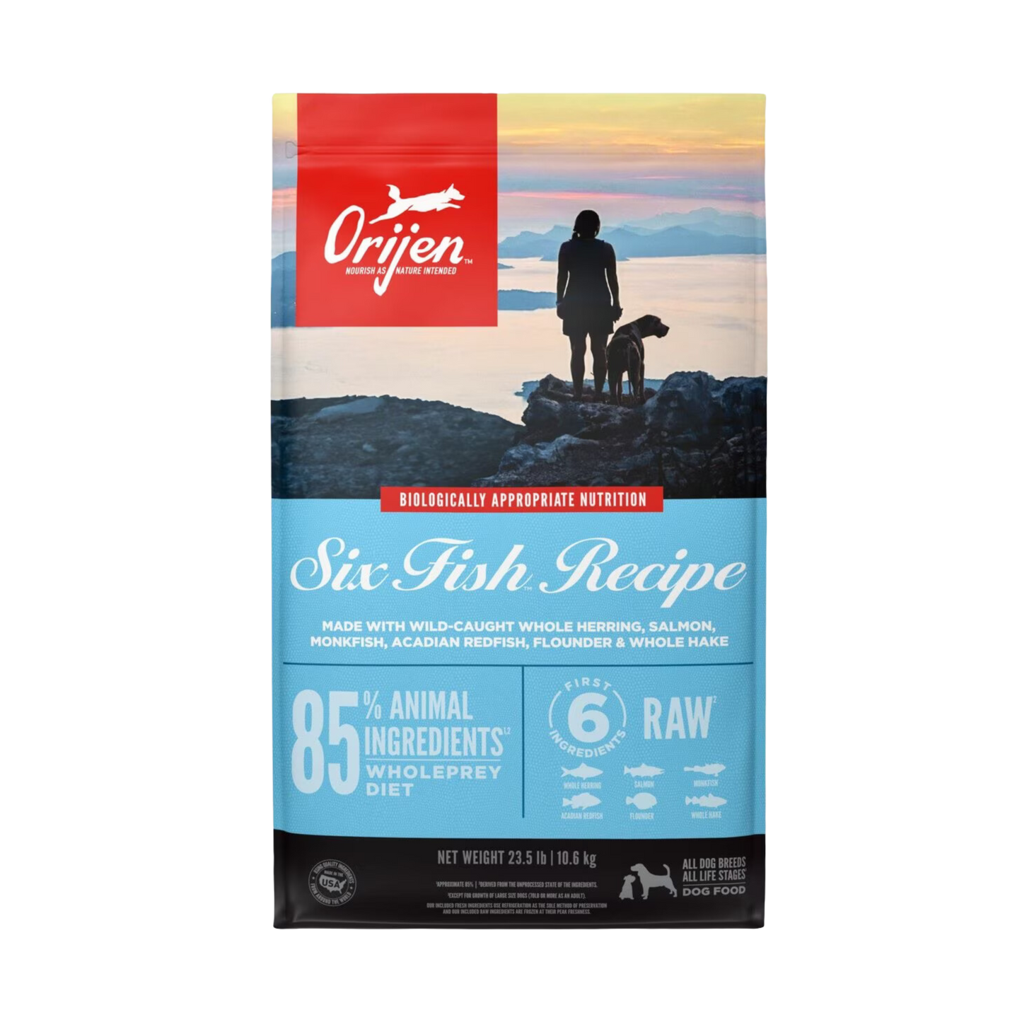 Orijen Six Fish Recipe Dry Dog Food
