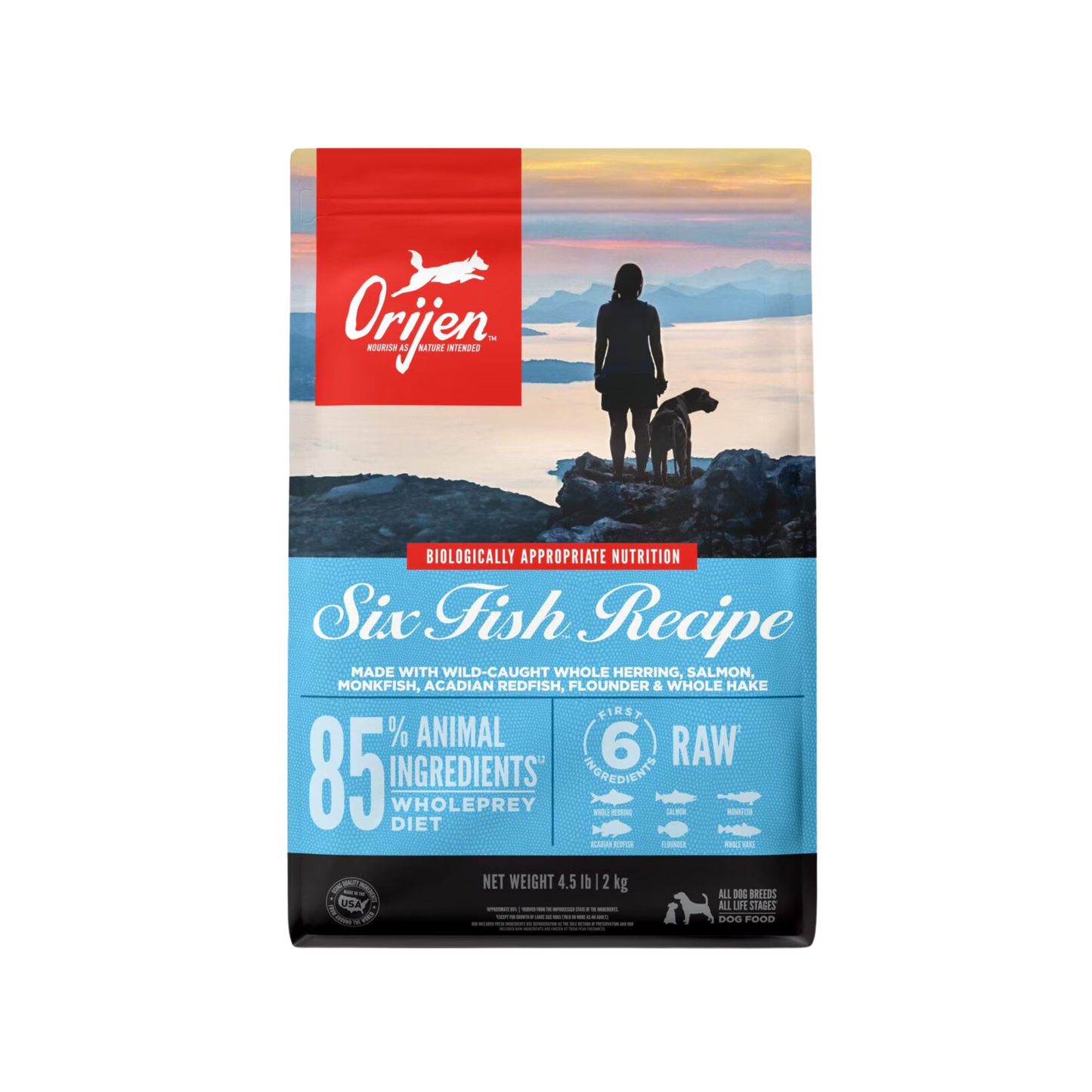 Orijen Six Fish Recipe Dry Dog Food
