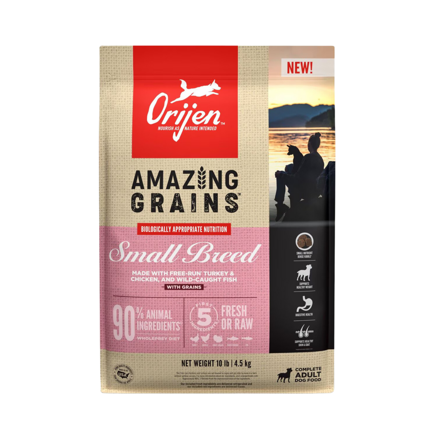 Orijen Amazing Grains Small Breed Dry Dog Food