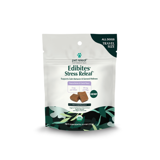 Pet Releaf Edibites Stress Releaf Chews Travel Size
