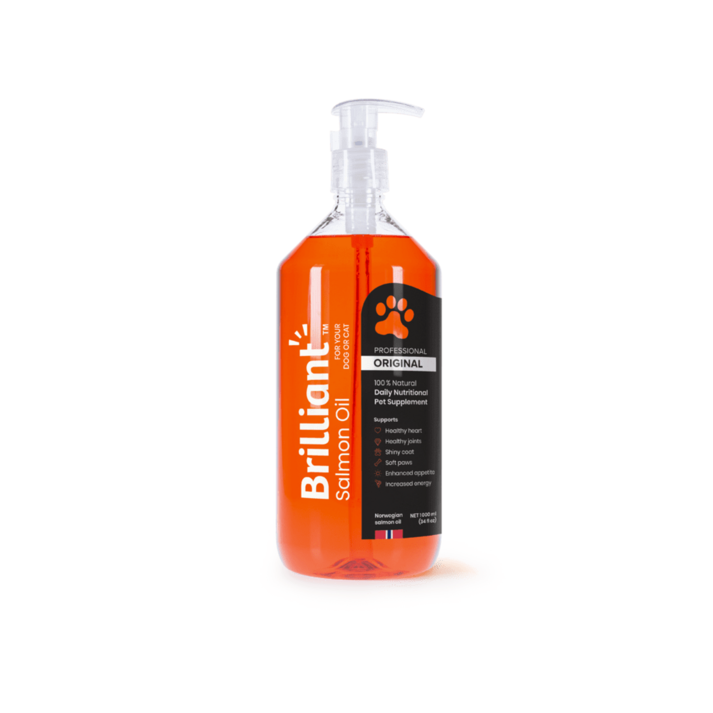Brilliant Salmon Oil - Pups & Cubs Premium Pet Food