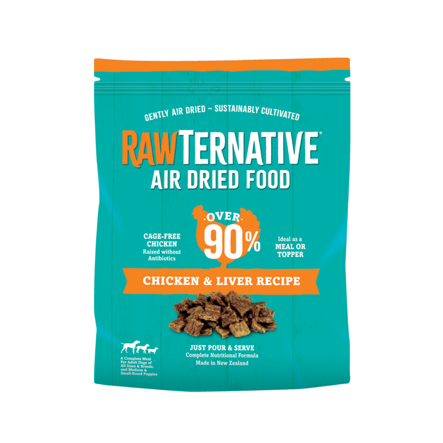Rawternative Chicken & Liver Recipe Dog Food