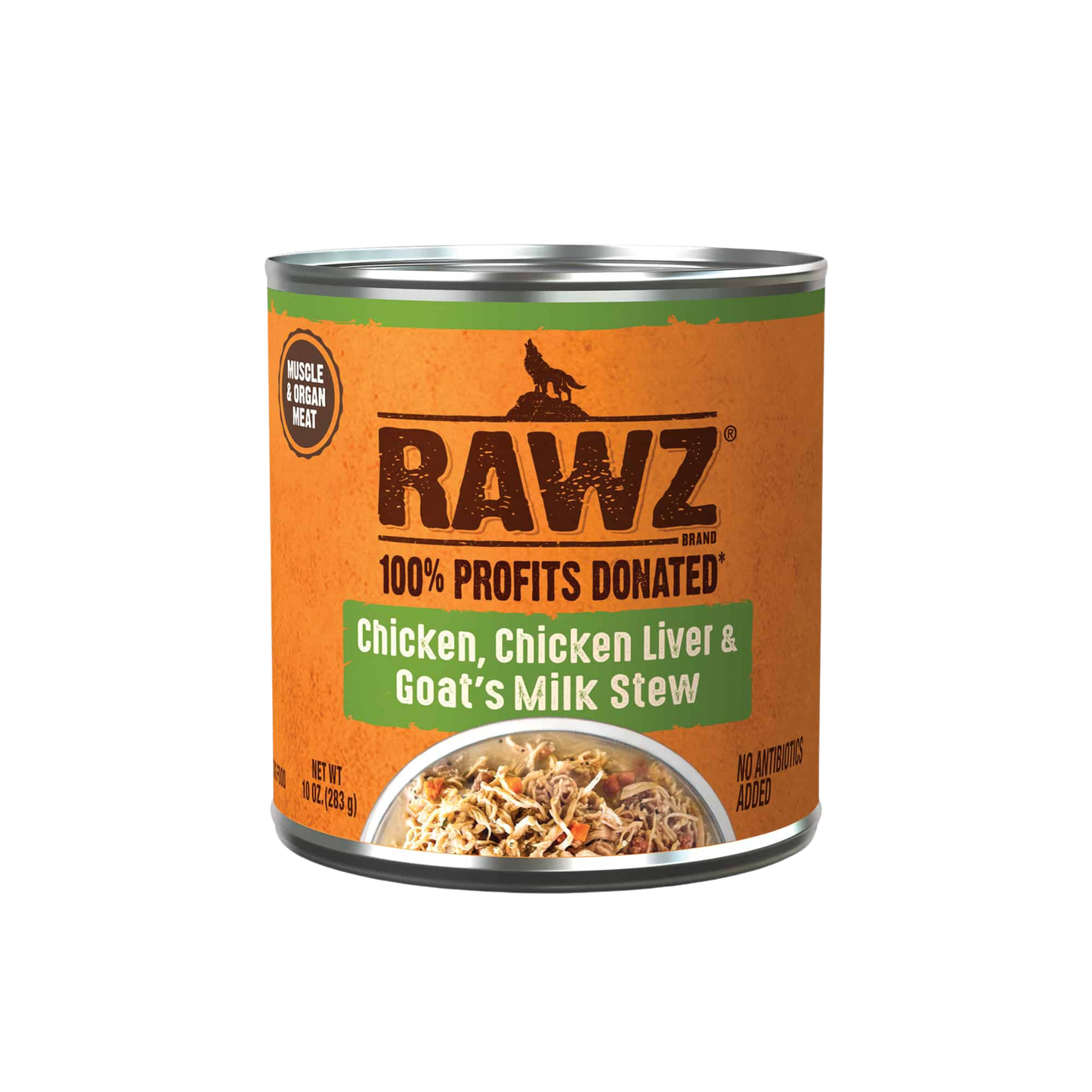 Rawz Stew Wet Dog Food in Goat's Milk