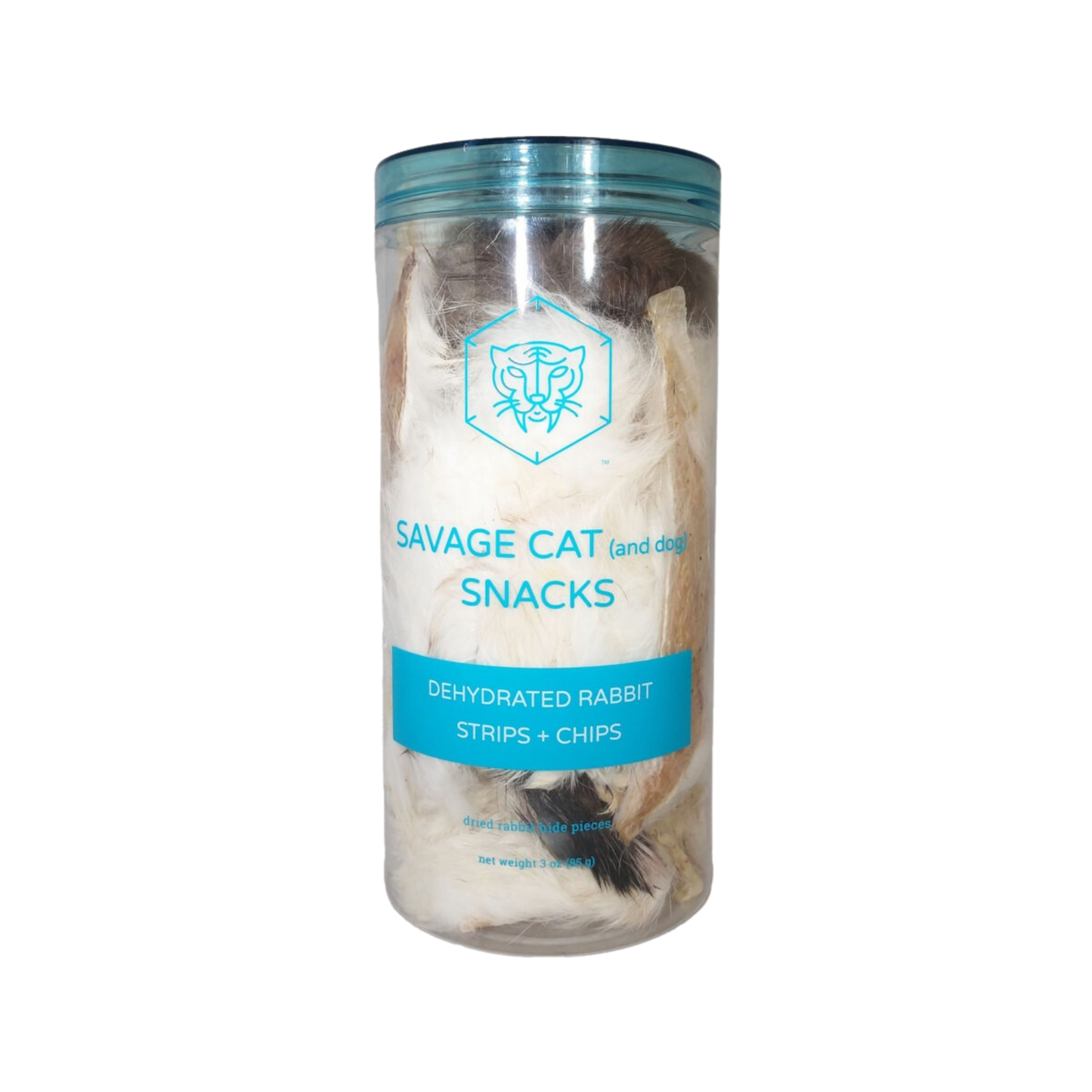 Savage Cat & Dog Dehydrated Rabbit Strips