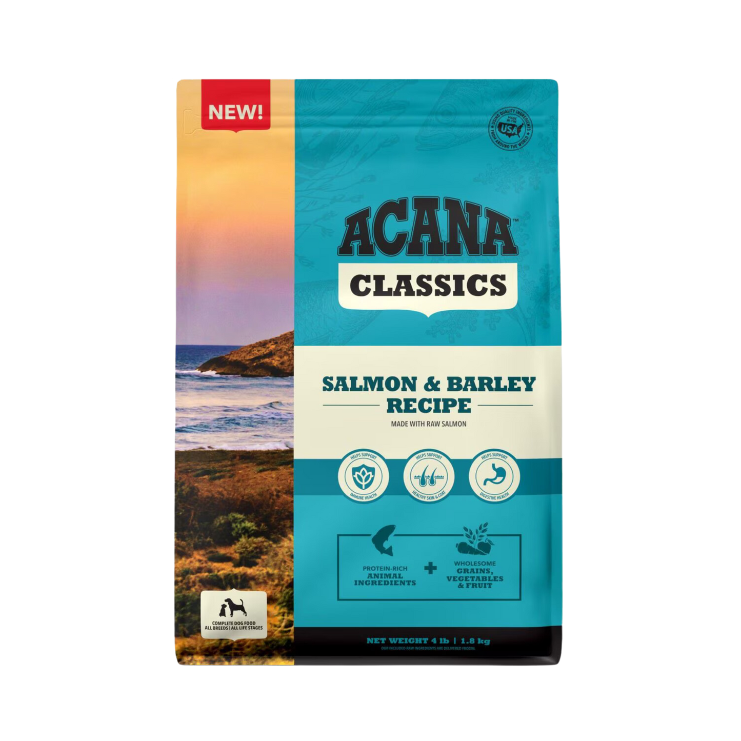 Acana Classics, Salmon and Barley Recipe Dry Dog Food