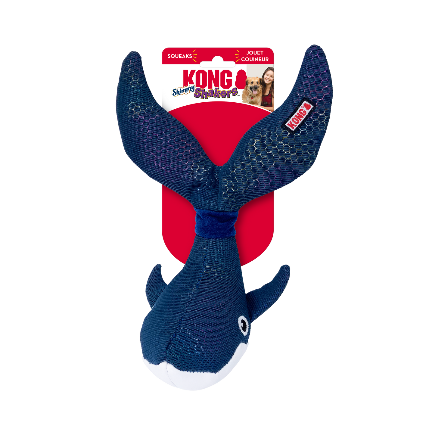 Kong Shakers Shimmy Whale