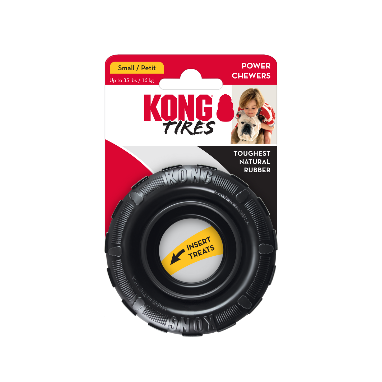 Kong Extreme Tires Treat Enrichment Toy