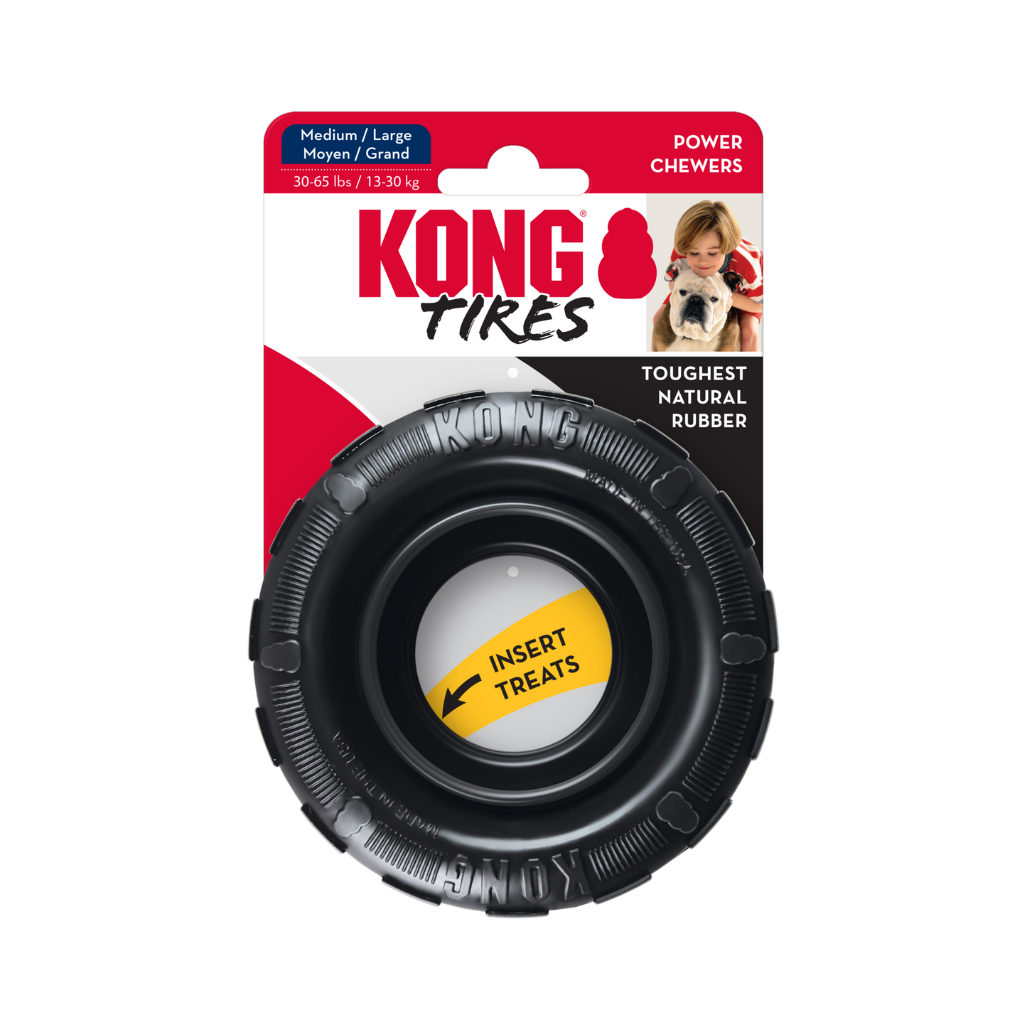 Kong Extreme Tires Treat Enrichment Toy