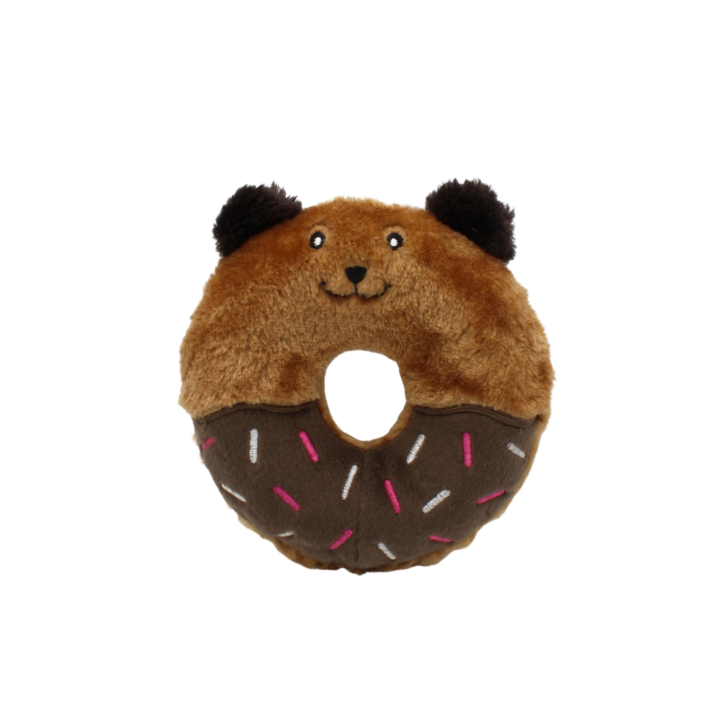 Zippy Paws Donutz Buddies Bear Dog Toy