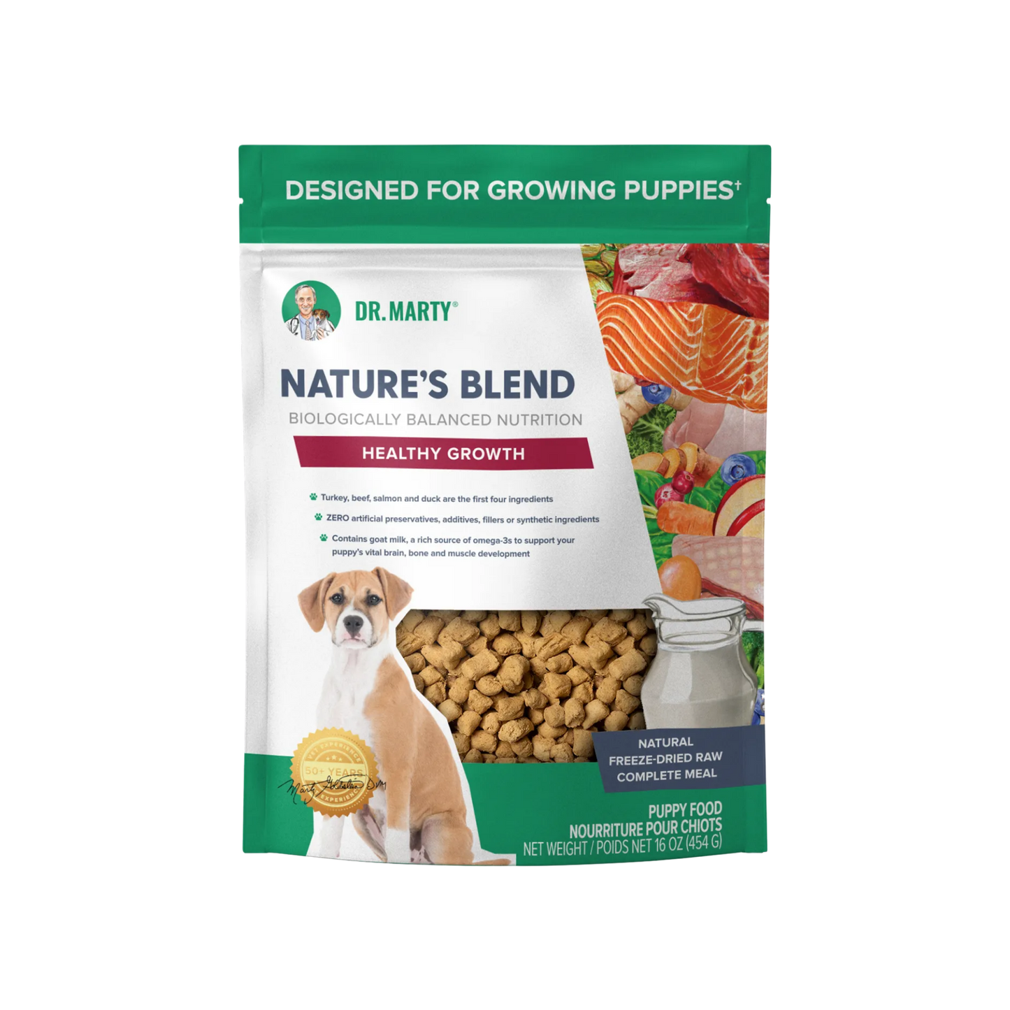 Dr. Marty Freeze-Dried Raw Nature’s Blend Healthy Growth