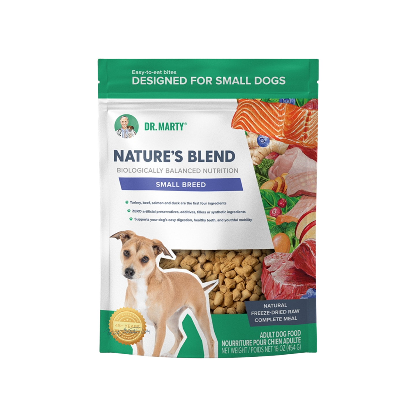 Dr. Marty Freeze-Dried Raw Nature’s Blend Small Breed