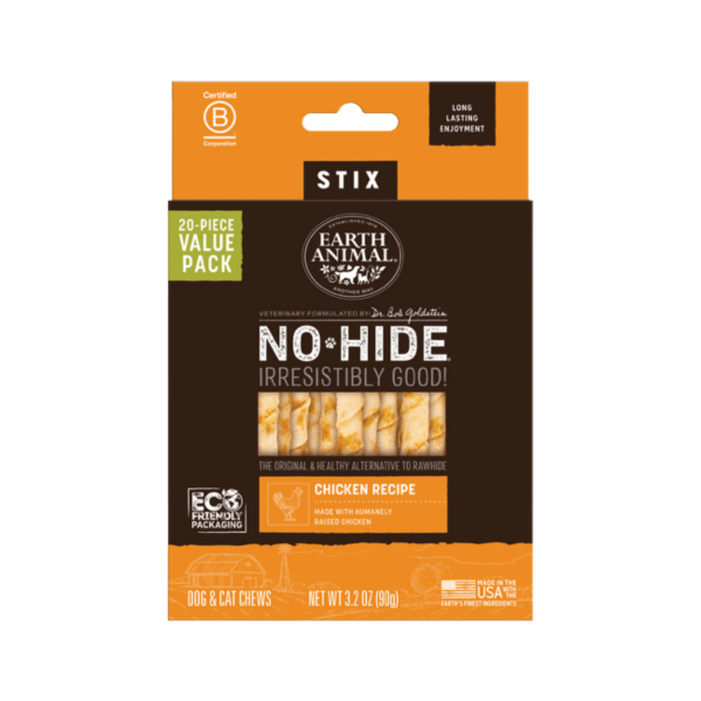 Earth Animal No-Hide Chicken Stix