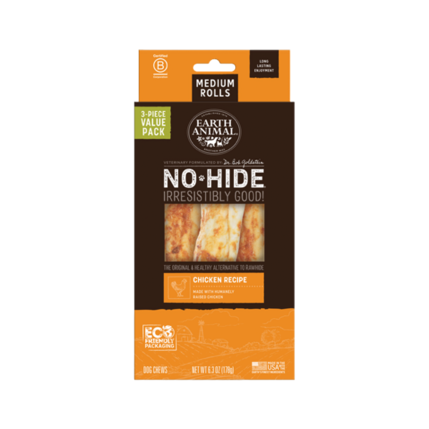 Earth Animal No-Hide Chicken Rolls
