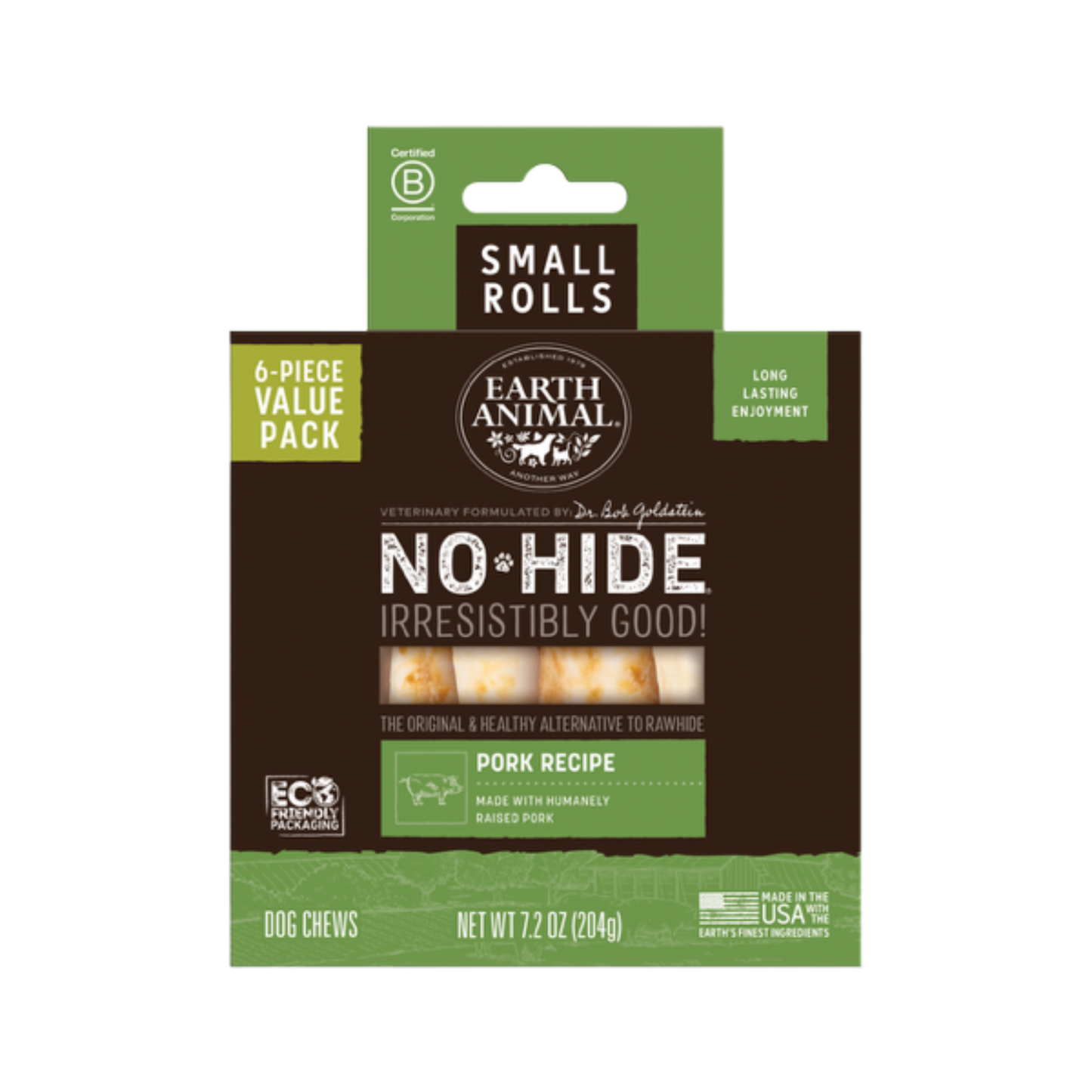 Earth Animal No-Hide Pork Rolls