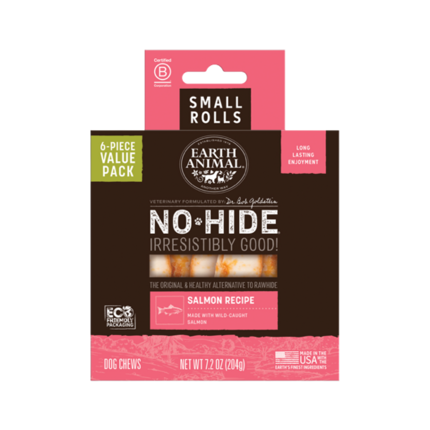 Earth Animal No-Hide Salmon Rolls