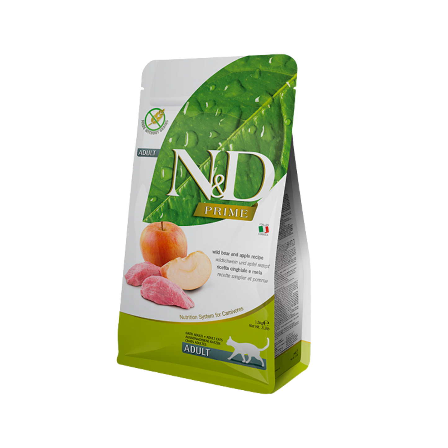 Farmina N&D Prime Boar & Apple Adult Dry Cat Food