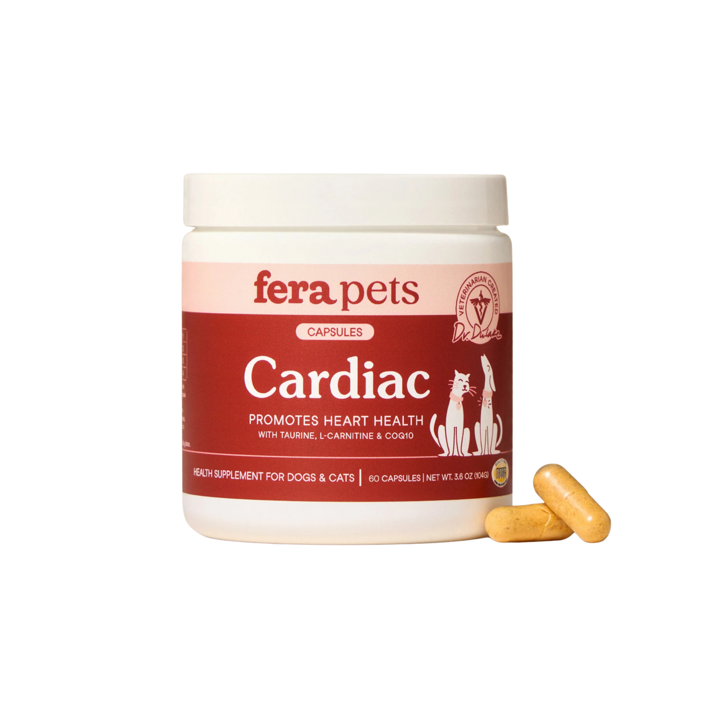 Fera Pets Cardiac Support for Dogs & Cats