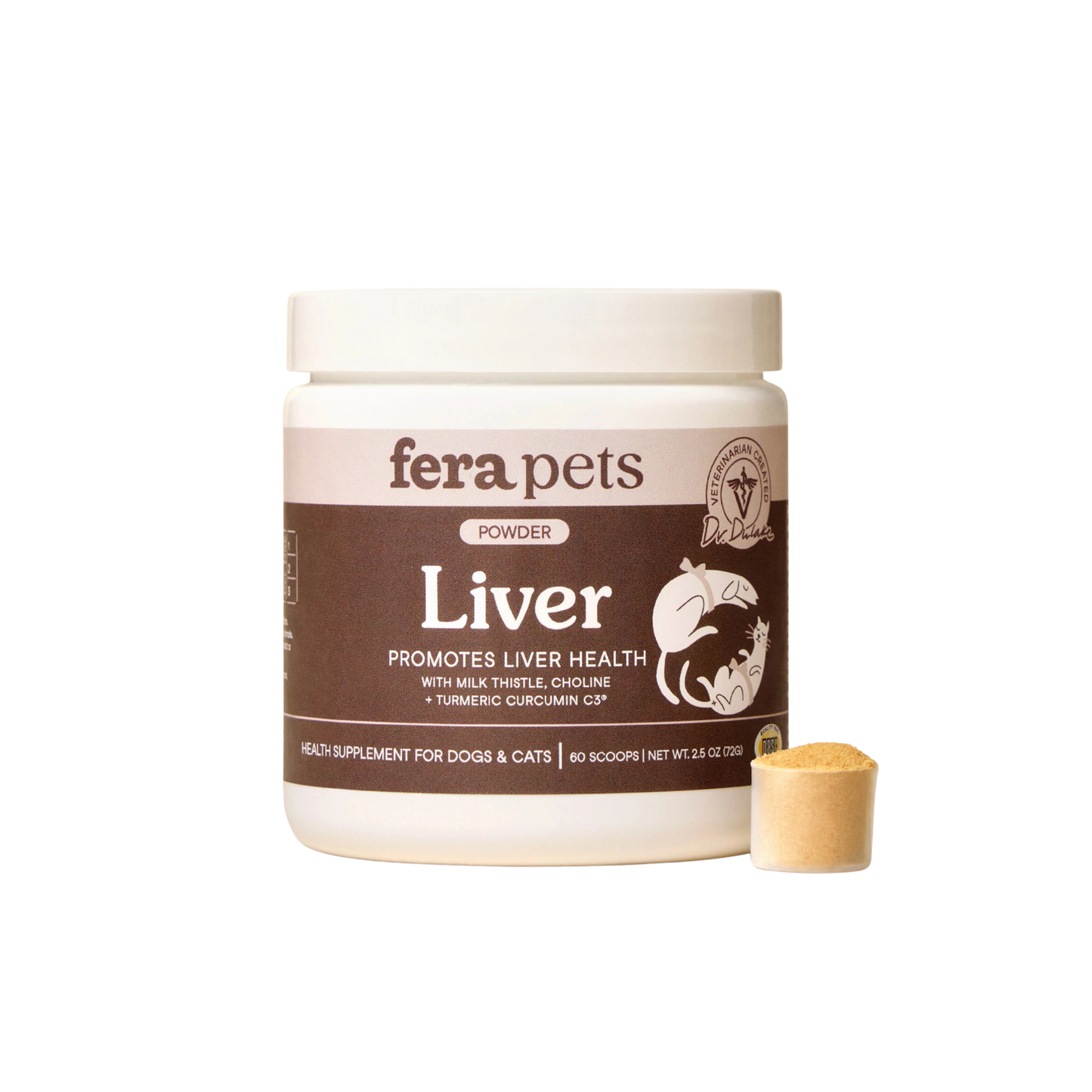 Fera Pets Liver Support for Dogs and Cats
