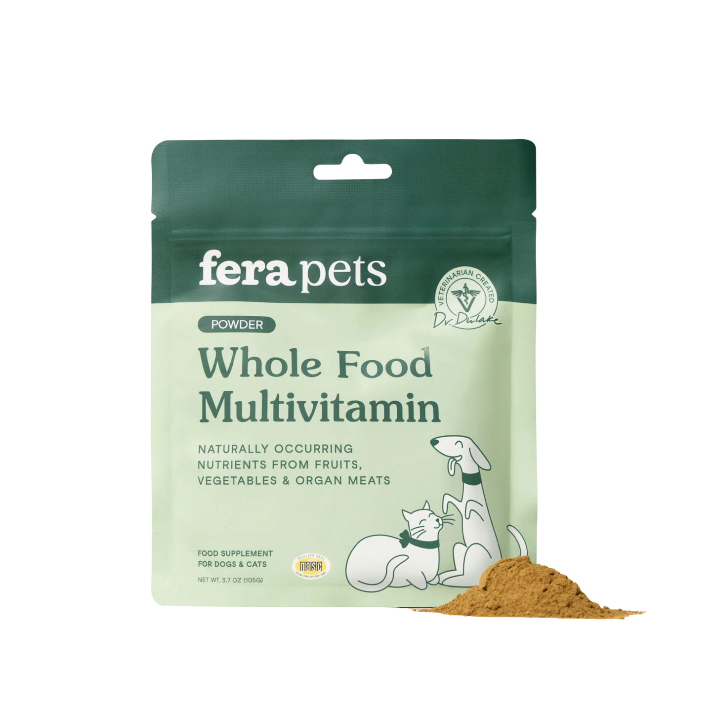 Fera Pets Whole Food Multivitamin Topper for Dogs & Cats