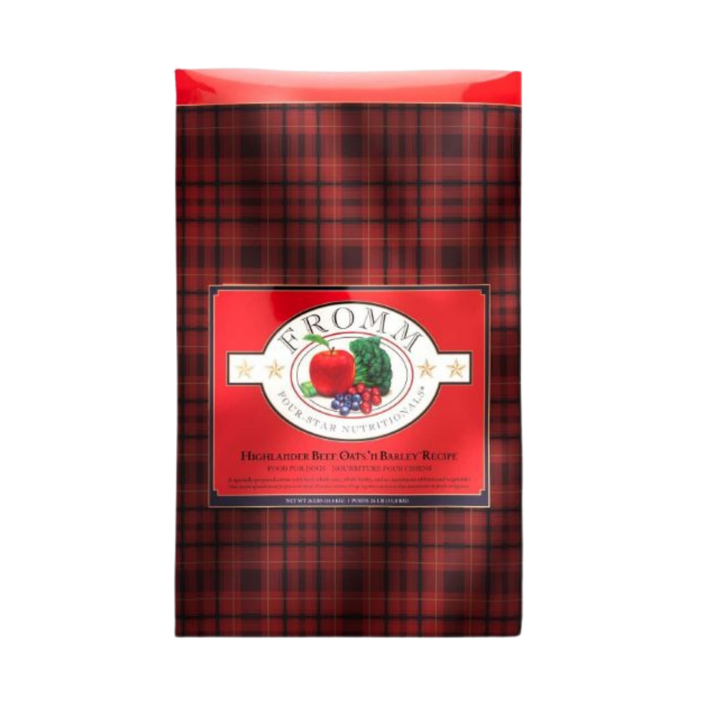 Fromm Four-Star Highlander Beef, Oats,'n Barley Recipe Dry Dog Food