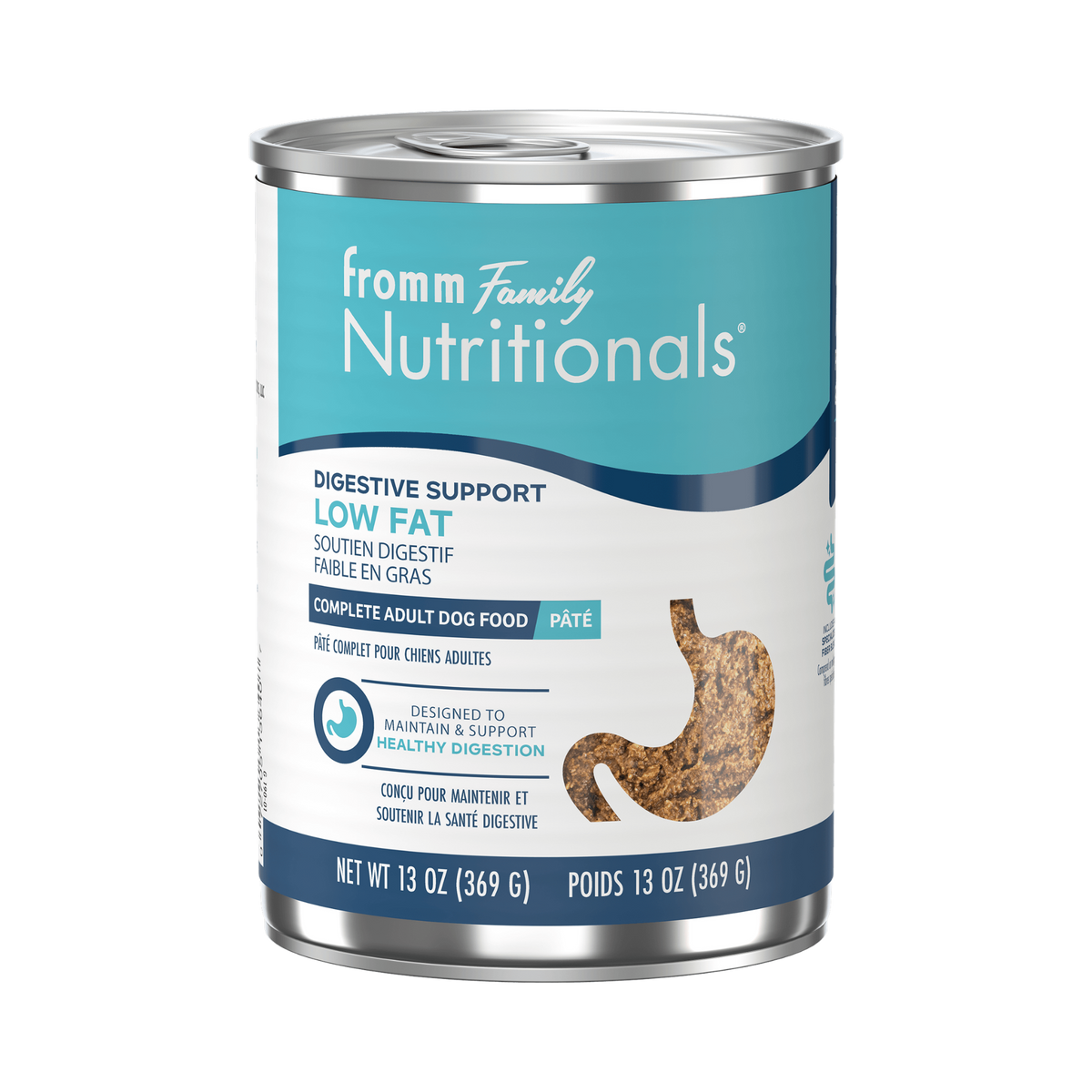 Fromm Nutritionals Digestive Support Low Fat Pâté Wet Complete Dog Food, 13oz