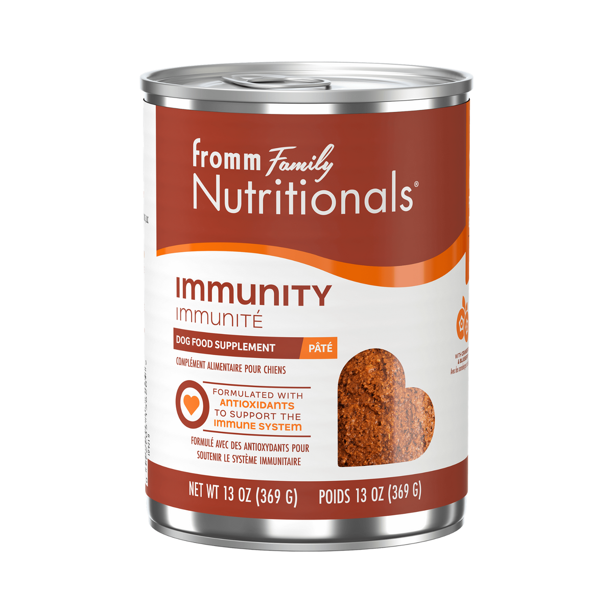 Fromm Nutritionals Immunity Dog Food Supplement Pâté, 13oz
