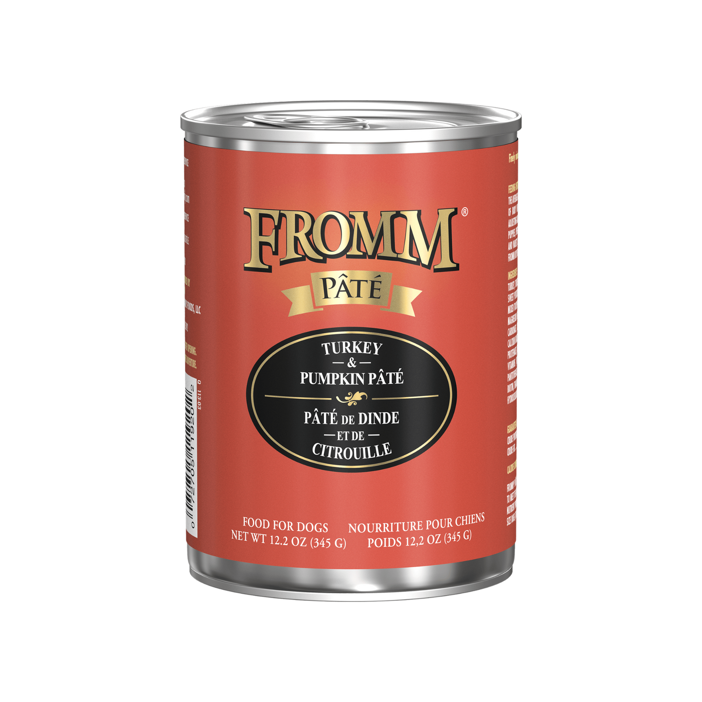 Fromm Pâté Turkey & Pumpkin Pâté Wet Dog Food