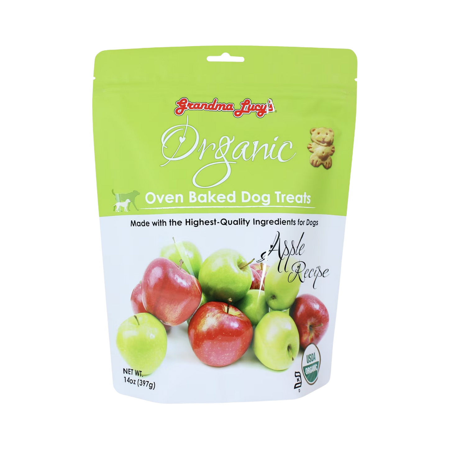 Grandma Lucy's Oven Baked Organic Apple Dog Treats