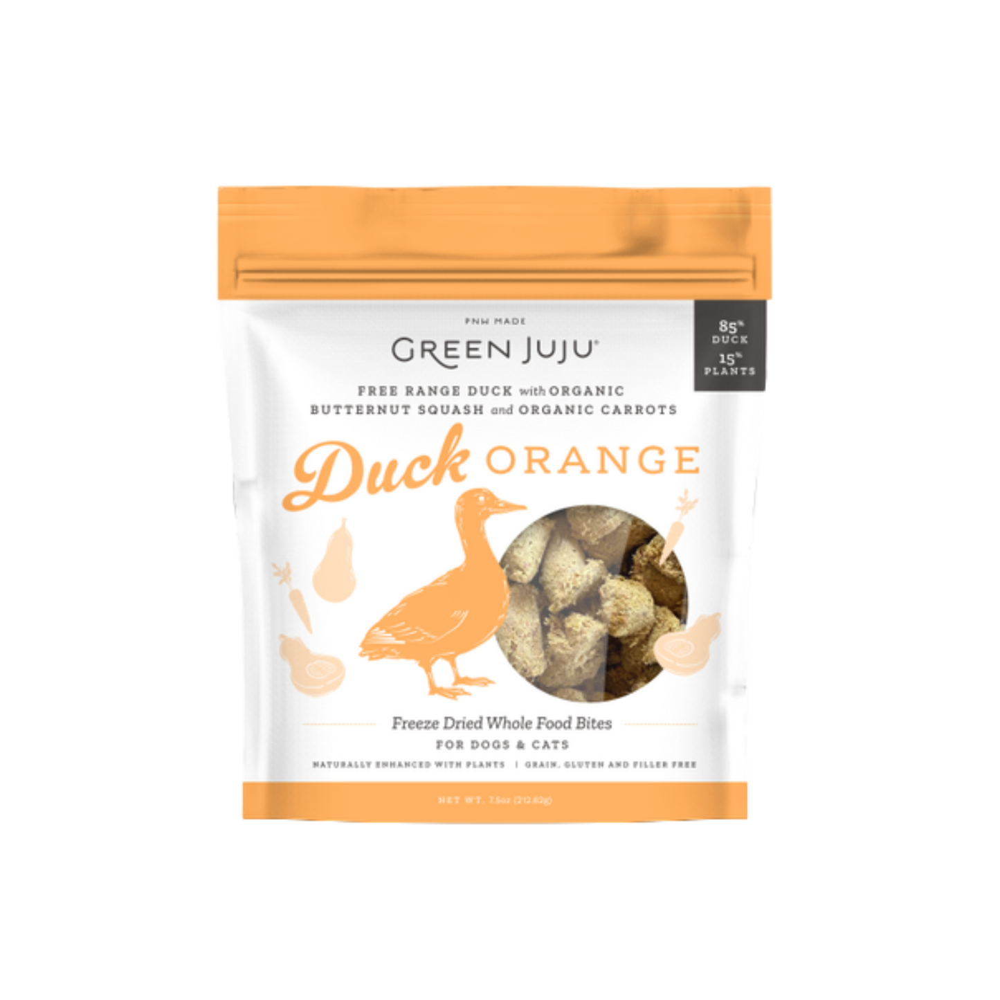 Green Juju Duck Orange Whole Food Bites