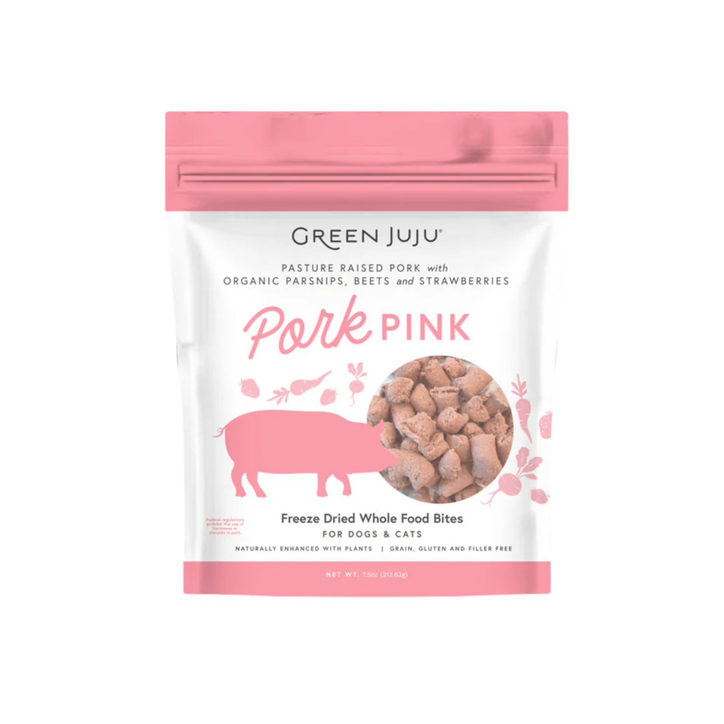 Green Juju Pork Pink Whole Food Bites