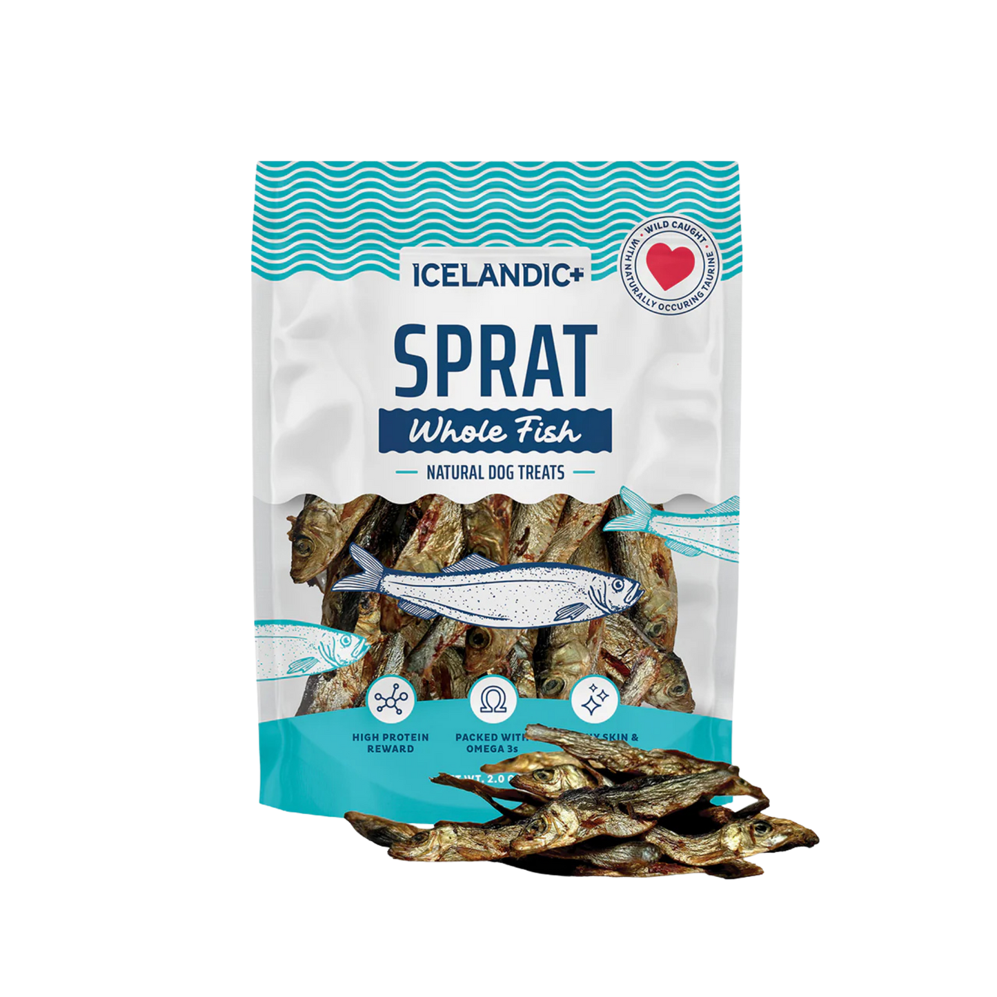 Icelandic+ Sprat Whole Fish Dog Treats