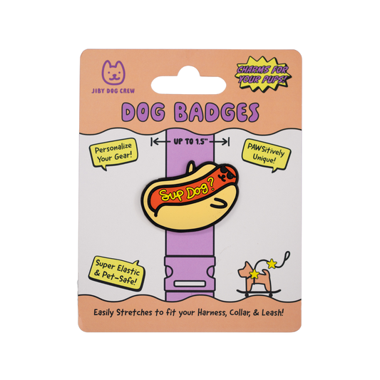 Jiby Sup Dog Badge