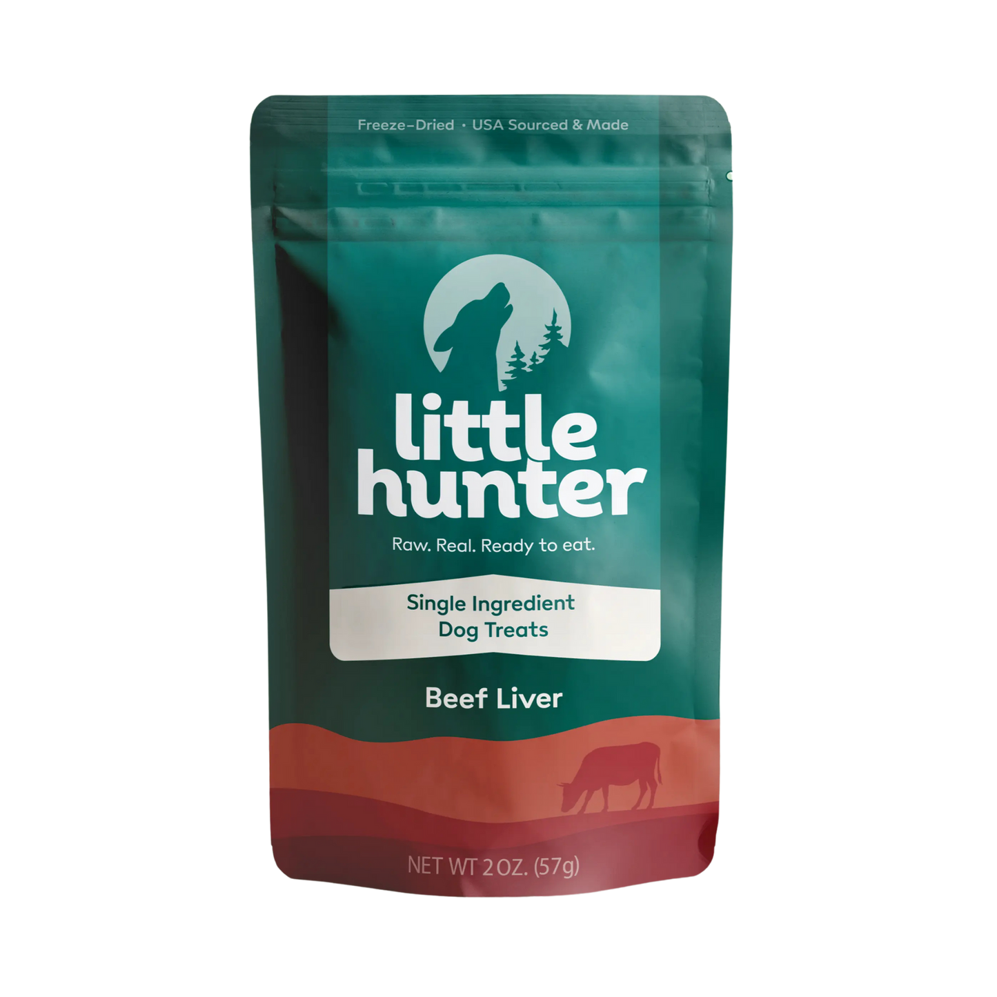 Little Hunter Freeze-Dried Beef Liver Dog Treats