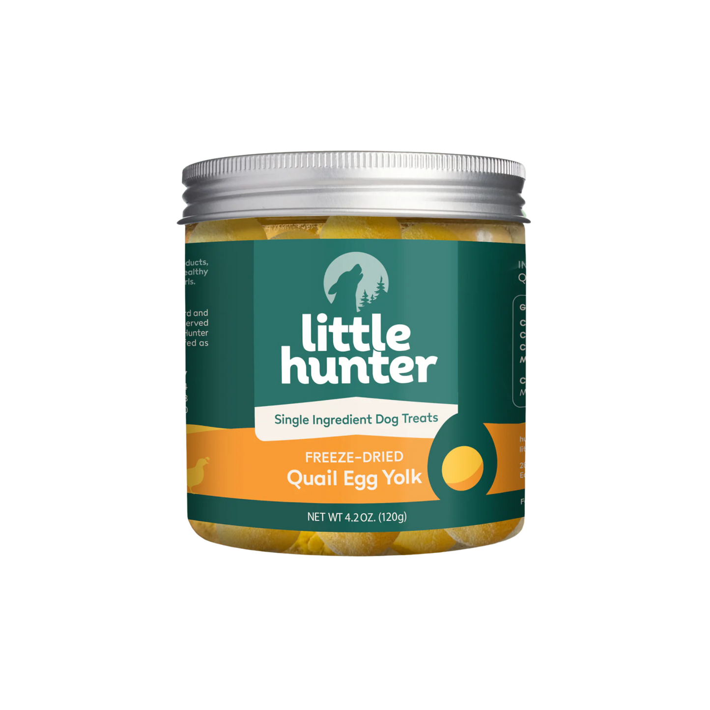 Little Hunter Quail Egg Yolk Dog Treats