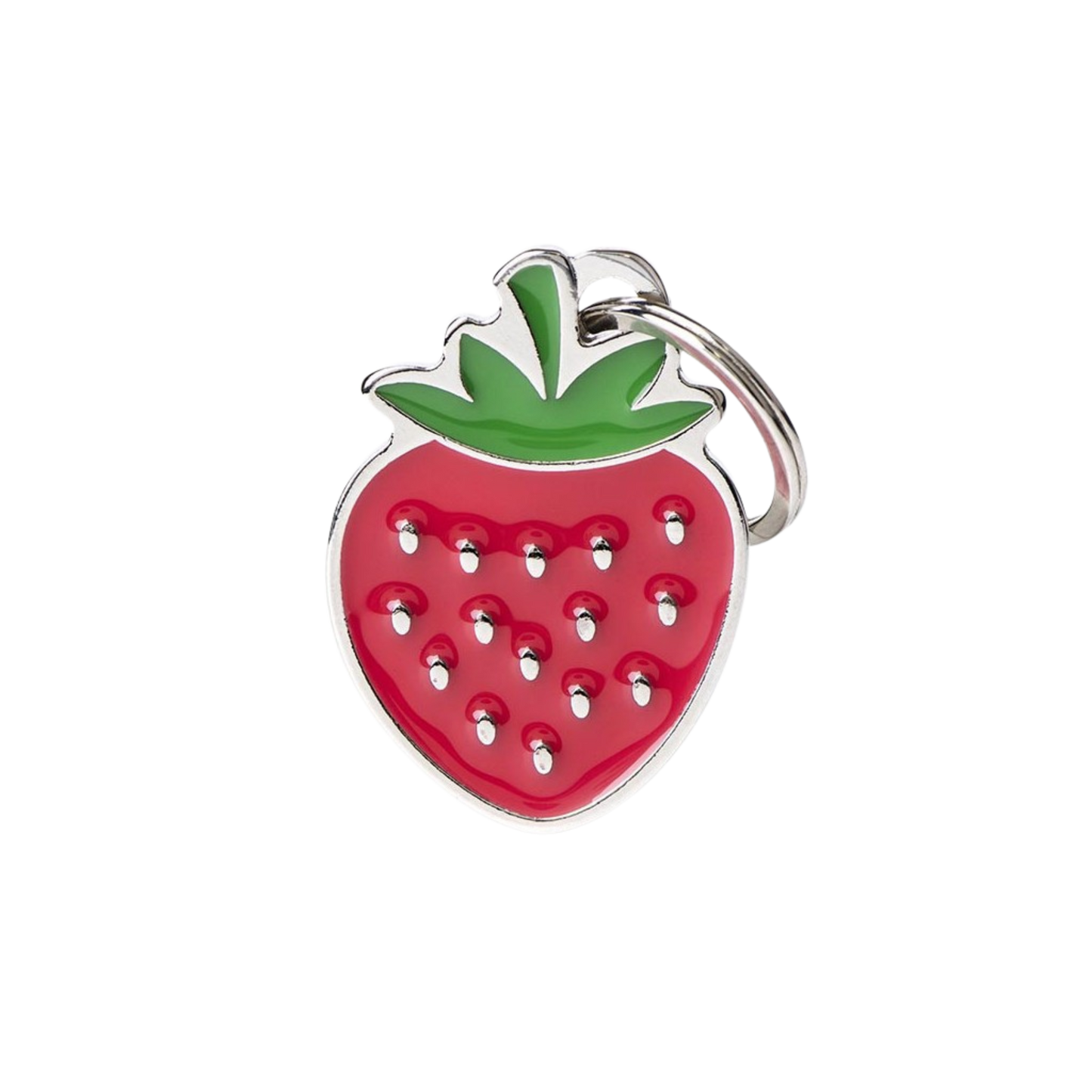 Myfamily Food Strawberry ID Tag