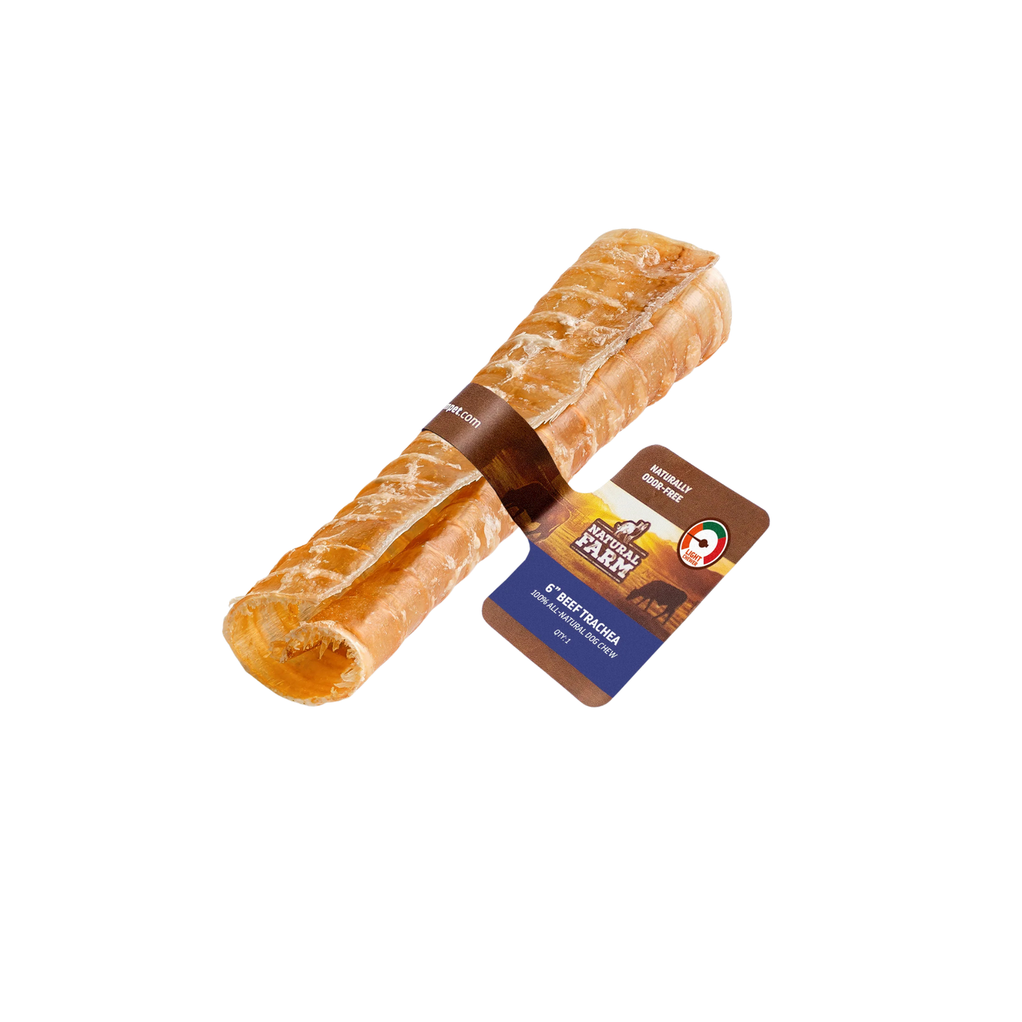 Natural Farm 6" Beef Trachea