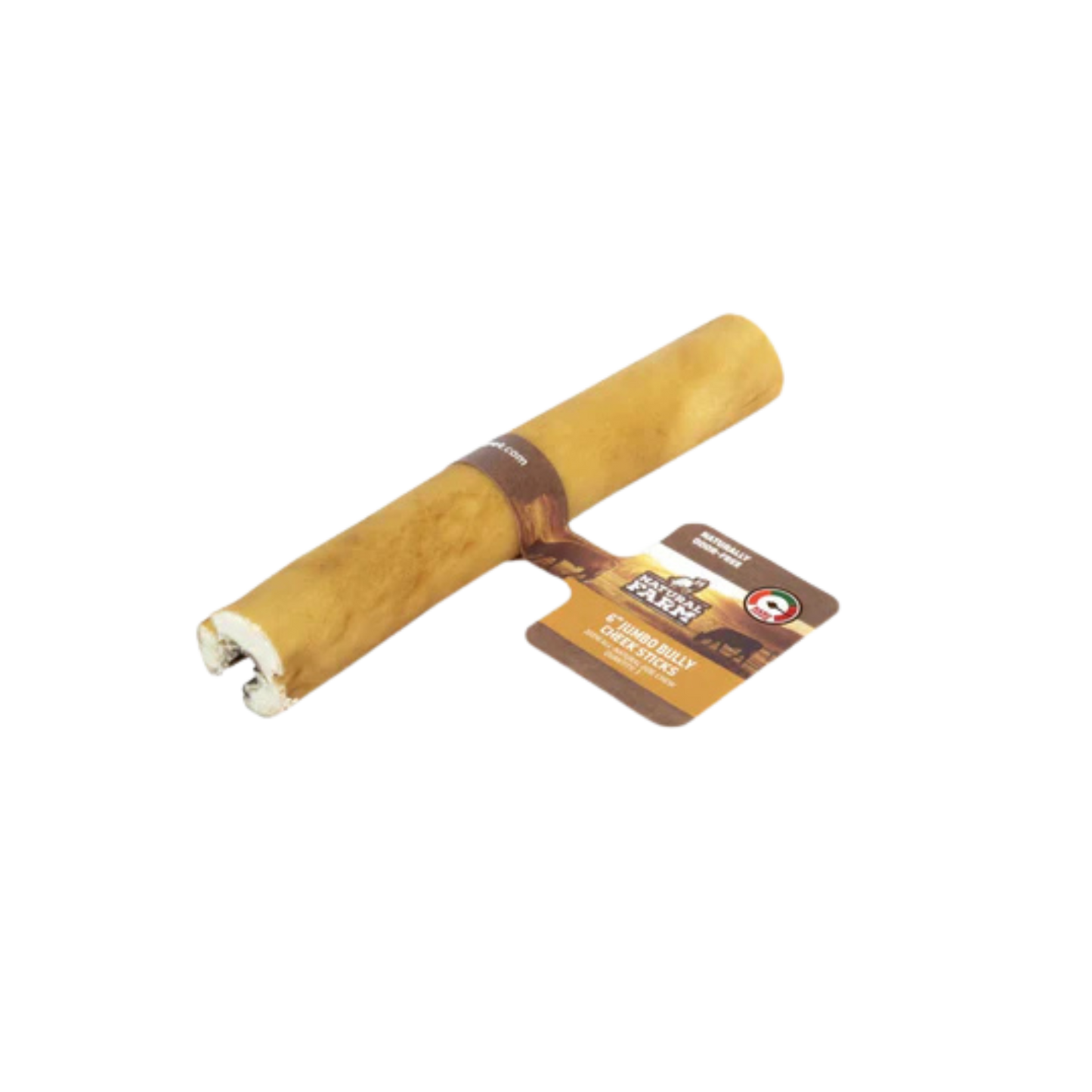 Natural Farm 6" Jumbo Beef Cheek Sticks