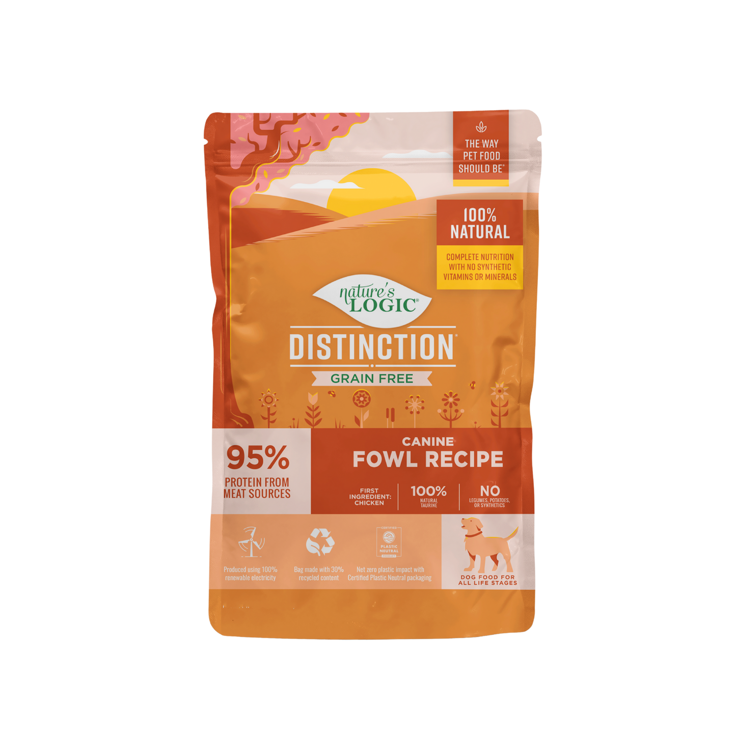 Nature's Logic Distinction Canine Fowl Recipe Dry Dog Food