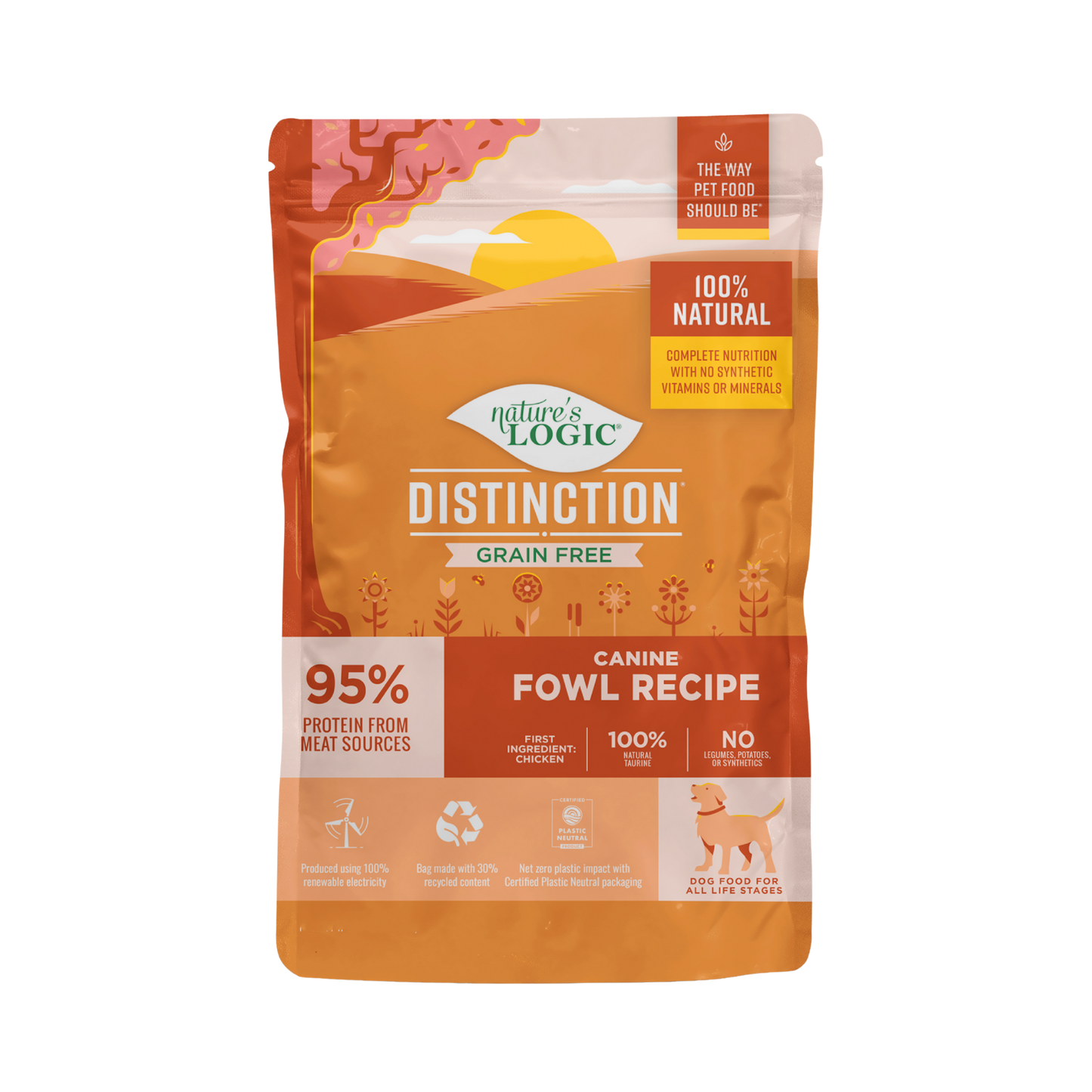Nature's Logic Distinction Canine Fowl Recipe Dry Dog Food