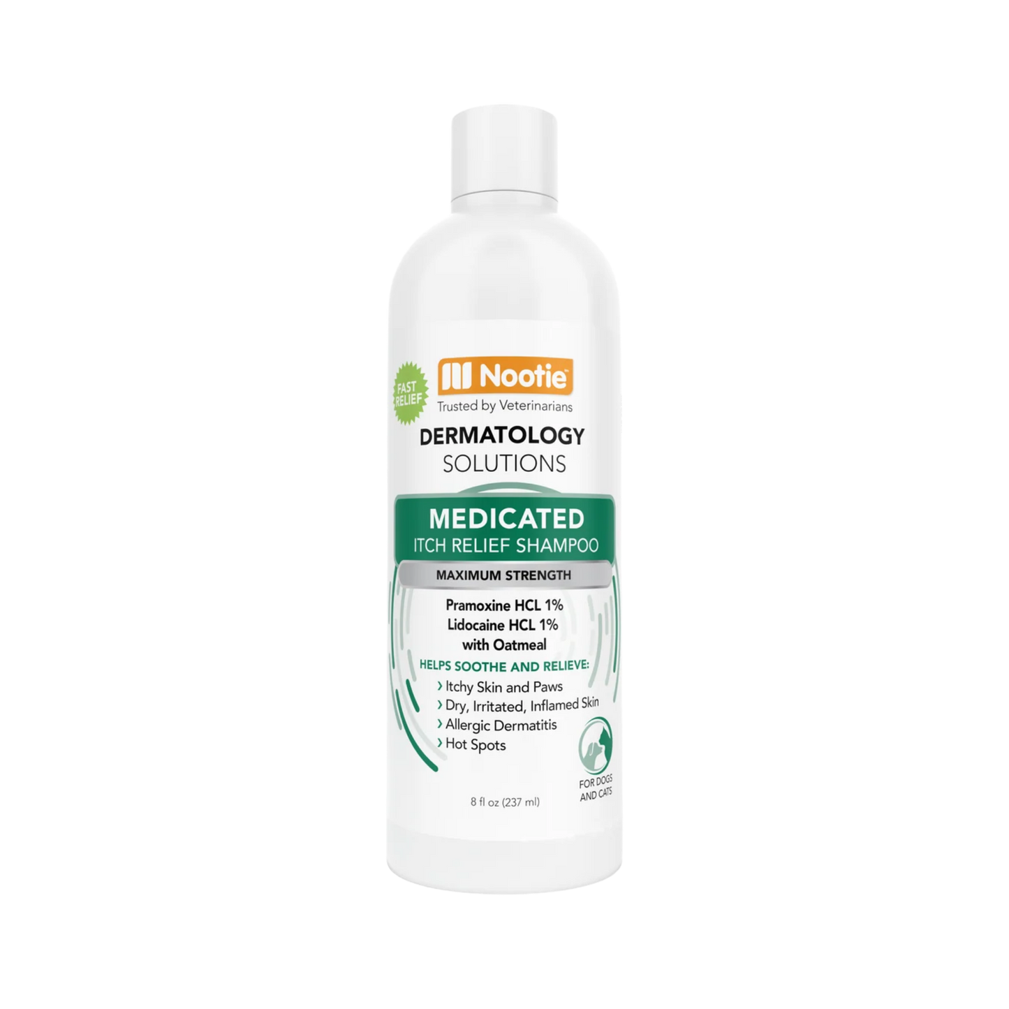Nootie Itch Relief Medicated Shampoo, 8oz
